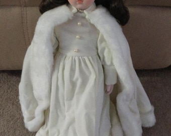 Marian Yu Victorian Jennifer Porcelain Doll 1987