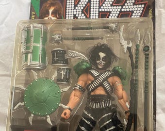 KISS Catman Peter Criss Headliners XL Rock Music Figure - Etsy