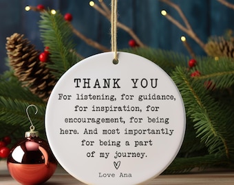 Thank You Keepsake | Personalized Thank You Gift | To Say Thank You | Gift For Her | | Gift For Friends | Christmas Gift 2024
