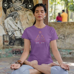 Meditation Om Sacred Mantra Unisex Tee, Hinduism Invocation Shirt, Spiritual Yoga Top, Mindfulness Gift, Chanting T-Shirt