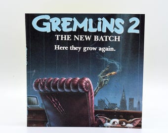 VHS to Vinyl: Gremlins 2 Square 8" Record