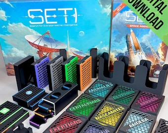 SETI: 地球外知的生命体探査 + 宇宙機関の拡張 - 3Dプリントインサート