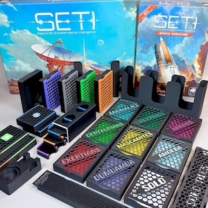 SETI + Expansion Organizer | 3D Printed Game Insert