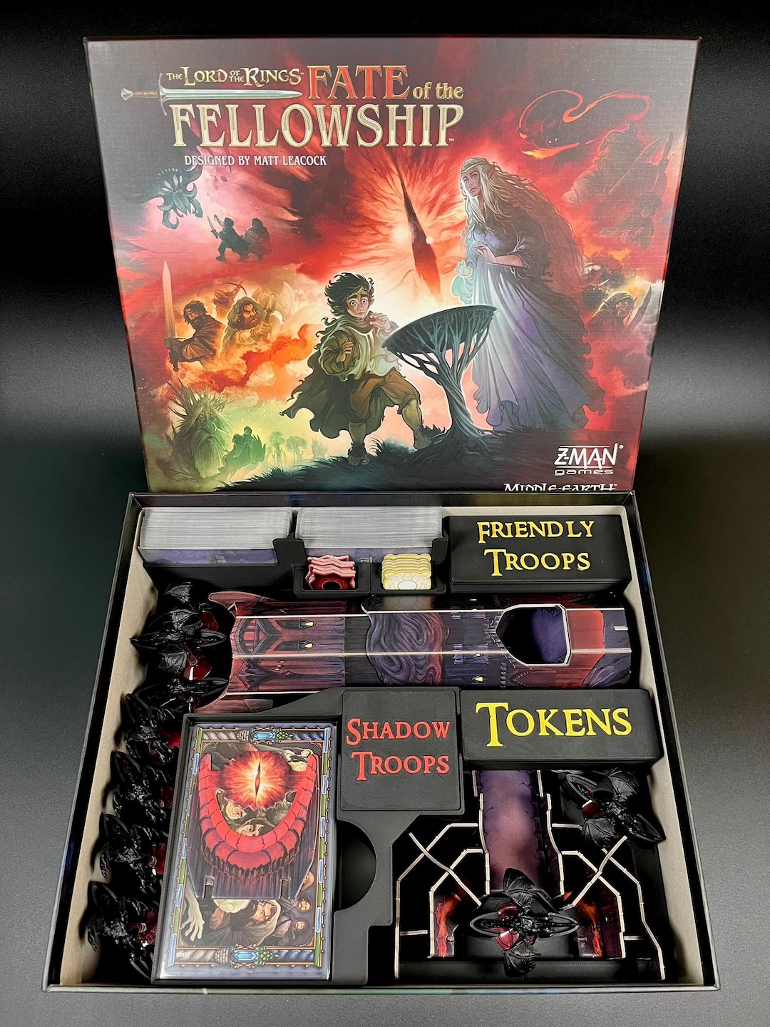 fate of the fellowship card sleeves The Lord of the Rings: Fate of the Fellowship