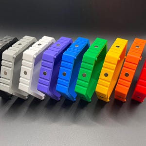 Magnetic Hex Board Game Trays | Stackable | 19 Colors