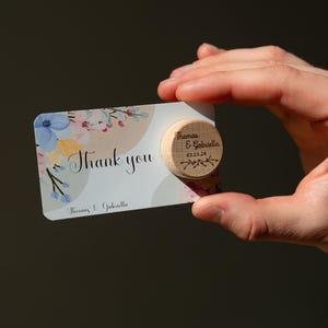 Recuerdos de despedida de soltera provenzales al por mayor, tarjetas de agradecimiento personalizadas, tapones de vino de recuerdo para bodas, regalos personalizados para invitados a la boda