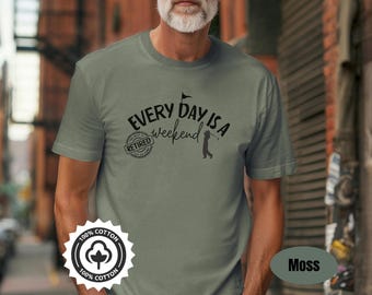 Retirement Golfing T-Shirt for Men and Women, Funny Golfing Gift Idea for Retired Dad, Mom, Coworker, Employee, Work Wife, Teacher, Doctor