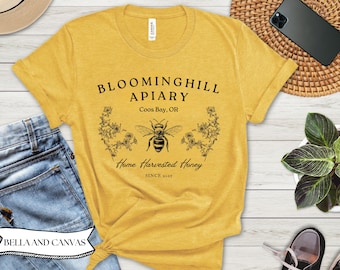 Personalized Apiary Farm Shirt, Bee Lover, Custom Beekeeper Gift, Honeybee Tshirt, Gift For Bee Keeper, Nature Lover Tee, Bee Farmer, hf885