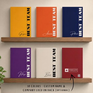 Personalized Bulk Notebook Gift for Staff Appreciation, Employee Christmas Gifts from Boss, Team Building Company Gift, Office Journal