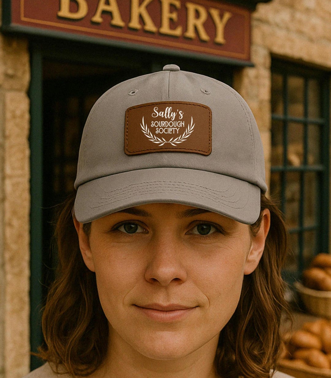 Personalized Sourdough Hat for Bread Maker, Cookie Baker Baseball Cap ...