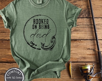Fishing Dad Shirt, Funny Fishing Gift Idea for Fathers Day, Angler Daddy T-shirt, Fishing Shirt For Men, Funny Fisher Tee, Fish Lovers