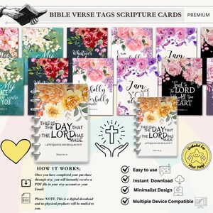 Conjunto de cartas bíblicas inspiradoras, baralho de escrituras em inglês, pacote de presente religioso, cartões de incentivo à fé, idioma dos EUA