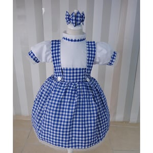 Dorothy The Wizard of Oz Dress, Dorothy Girl Costume, Halloween Costume , Dorothy Theme dress