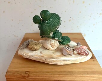 Seashell Animal Art - Benji the Frog - Etsy