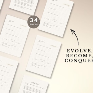 This journal to recreate yourself was designed for self-growth and confidence in building your best life. It serves as a workbook for intentional identity shifting and emotional healing