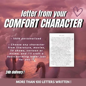 Lettera di conforto del personaggio DR cotta Messaggio canalizzato Personaggio immaginario Headcanon Lettera personalizzata universo cinematografico DR realtà mutevole