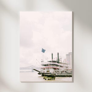 Steamboat Natchez Digital Photo | Mississippi River Wall Art | New Orleans Photography | Louisiana Decor | Maritime Artwork