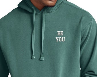 Custom Hoodie Sweatshirt Embroidered Text For Men and Women