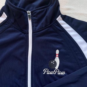 Customized Bowling Jacket For Men Bowling Team Personalized Gear Custom Embroidered