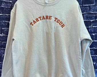 Personalized Monochrome Sweatshirt With Embroidered Text No Minimum