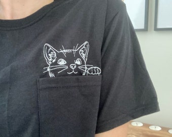 Cat T Shirt - Etsy