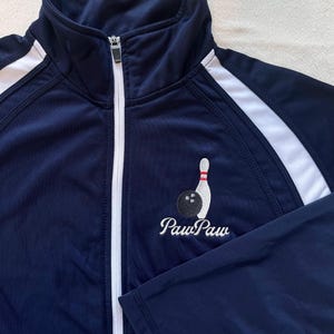 Customized Bowling Jacket For Men Bowling Team Personalized Gear Custom Embroidered
