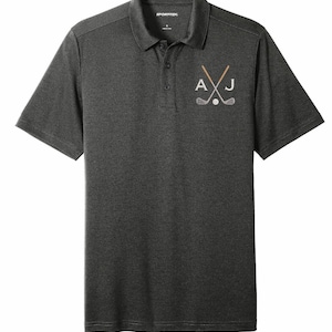 Golf Polo Personalized For Men Custom Embroidered Golfing Shirt