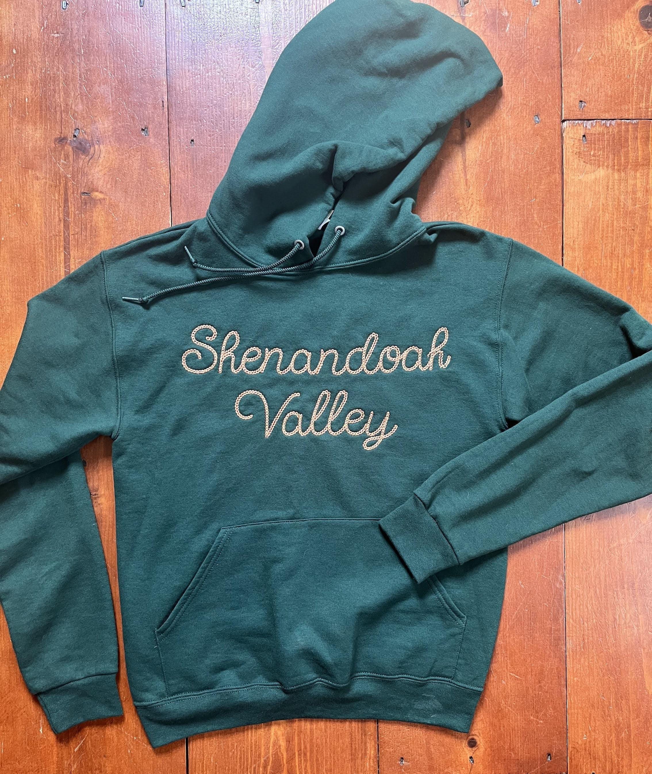 Custom Embroidered Chain Stitch Text Hoodie Sweatshirt for Men and 