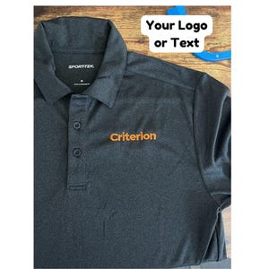 Custom Logo Polo Shirt For Men Embroidered Business Company Logo Top No Minimum