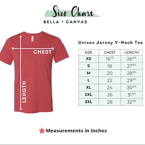 C'est La Vie T-Shirt Chain Stitch V-Neck Bella Canvas Top Such is Life image 7
