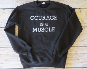 Custom Embroidered Text Sweatshirt for Men and Women Personalized No Minimum