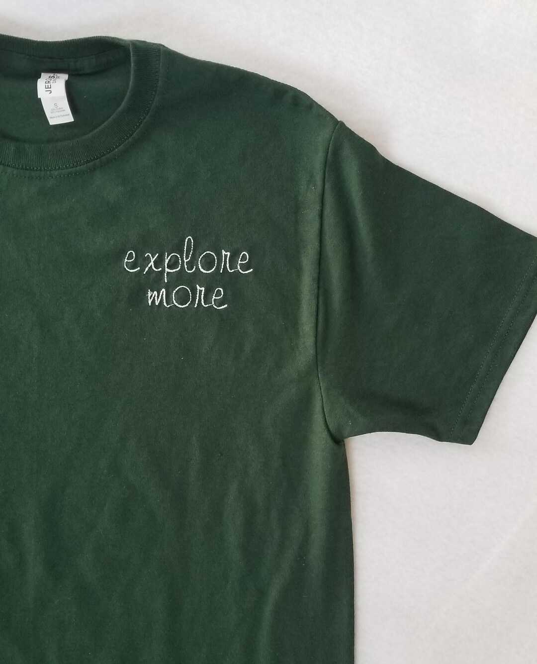 Personalized Embroidered Tshirt Embroidered Etsy