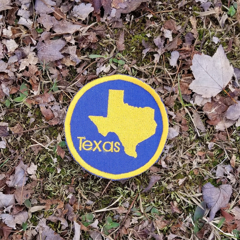 or Magnet Handmade in the USA Pick your colors Any state! Ornament Custom State Embroidered Patch