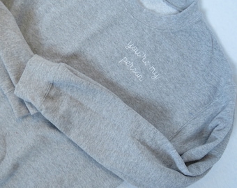 Customized Embroidered Sweatshirt