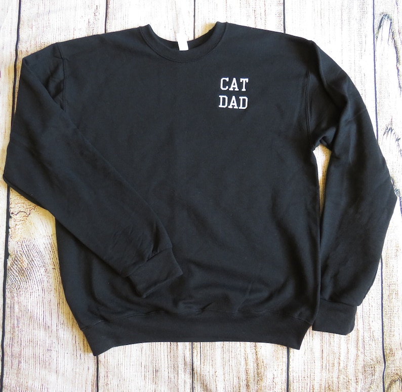 Custom Sweatshirt Embroidered Personalized Text No Minimum image 2