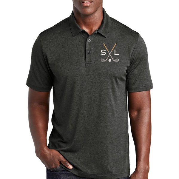 Golf Polo Personalized For Men Custom Embroidered Golfing Shirt