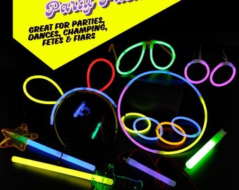 Glow in the Dark Party Pack for Kids: 14+ Fun Accessories