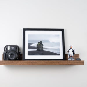 Iceland Coast | Reynisfjara Black Sand Beach | Framed Fine Art Print | Landscape Photography | Nature Wall Art | Home Decor