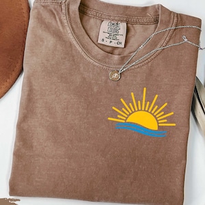Zomershirt Comfort Colors®, zonshirt, vakantieshirt, T-shirt Vacay Mode, strandshirt, shirt minimalistisch zomercadeau, zomershirt meisjesreis