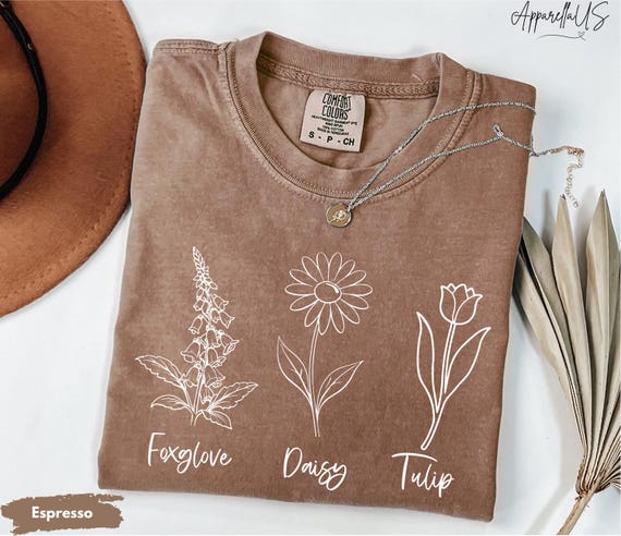 Comfort Colors® FDT Floral Shirt, Foxtrot Delta Tango Shirt, Floral FDT Sweatshirt, Fdt Shirt, Floral Fdt Shirt, Fdt Gift, Subtle FDT Shirt