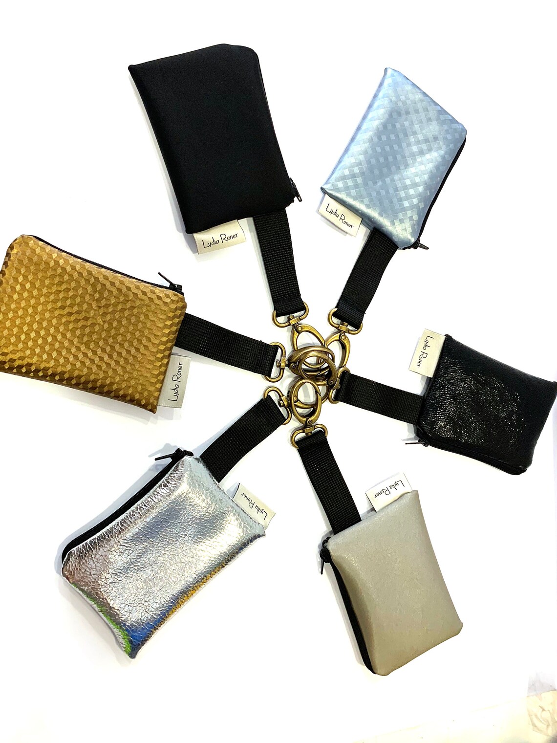 Set of Keychain Pouches. Keychain for gifts. Coin Pouches. Etsy