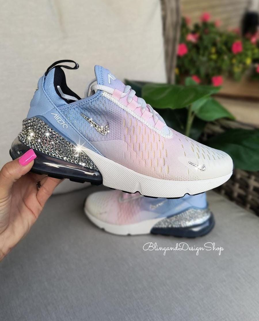 Purple Nike Air Vapormax Flyknit Donna Bianche Glitter Nike Air