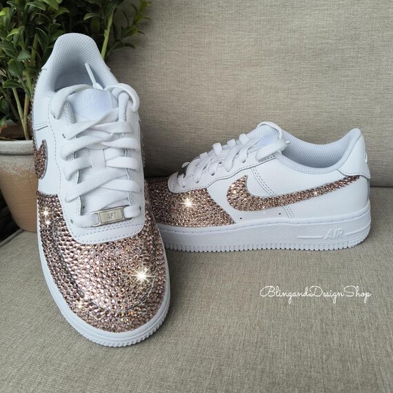 nike white with rose gold