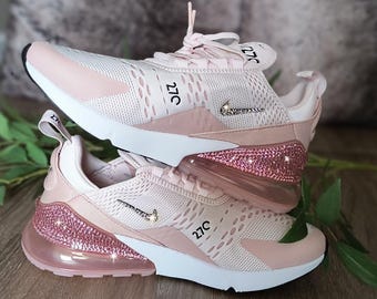 Athletic Shoes Swarovski Nike Air Max 270 Rust Pink Swarovski 27