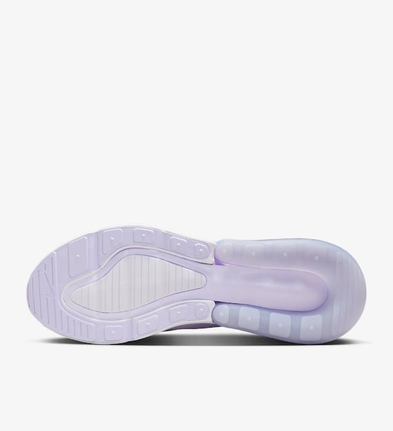 Swarovski Women's Air Max 270 Purple & White Sneakers Blinged With