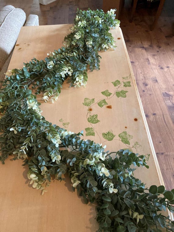 Eucalyptus Garland, Lush Greenery, Floral Decor, 52 in.