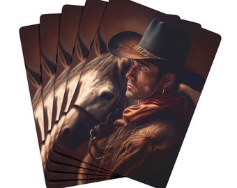 カウボーイポーカートランプ：ウェスタンテキサスホールデムゲームナイト