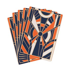 Hecho en el Reino Unido: cartas de póker decorativas, naipes vintage, baraja de diseño retro, artículos para juegos de casino, accesorios para juegos de cartas