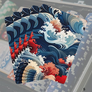 Playing Card Deck, Japanische Kimono inspirierte Pokerkarten - Perfektes Geschenk für Pokerspieler, Kartenbegeisterte, Spieleabend - Einzigartiges Spielen
