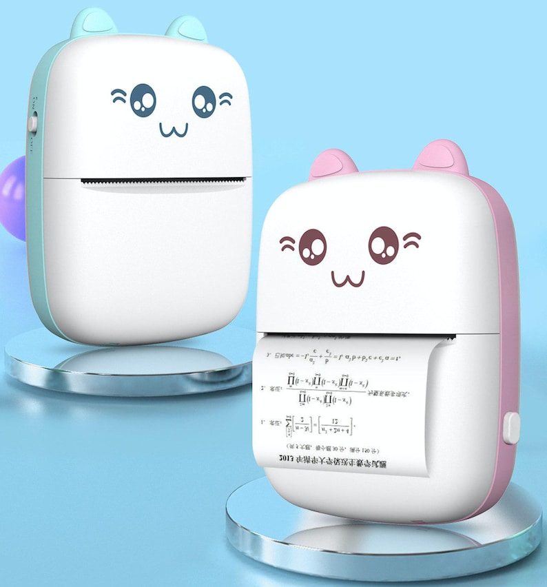Mini Bluetooth Thermal Printer: Inkless Photo & Label Printing afbeelding 1